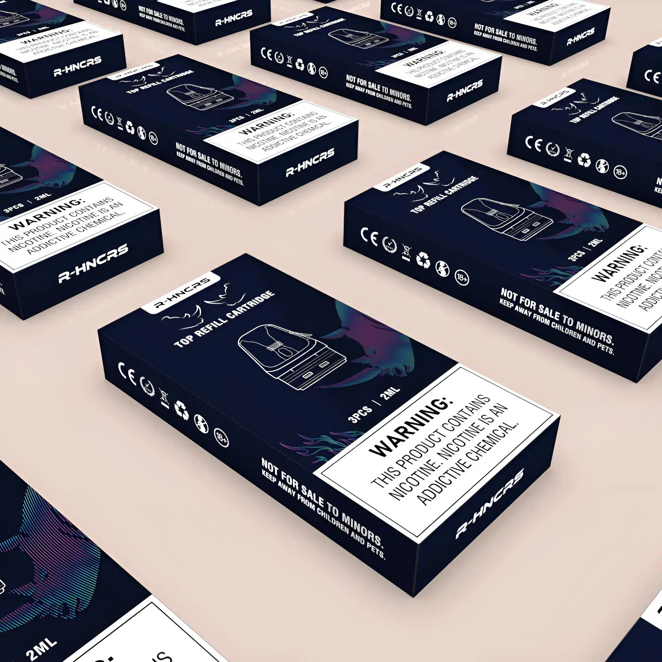 R HNCRS Refillable 犀牛 小蠻牛